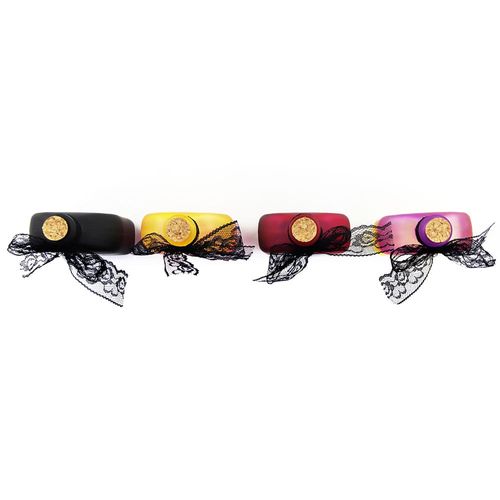 Botella Way To Celebrate de vidrio con tapa de corcho Halloween - 18 cm