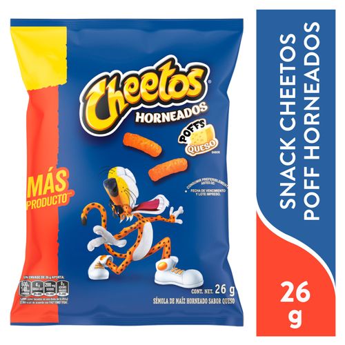 Snack Cheetos Poff Horneados - 26 g