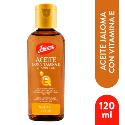 Aceite Con Vitamina E Jaloma - 120 ml