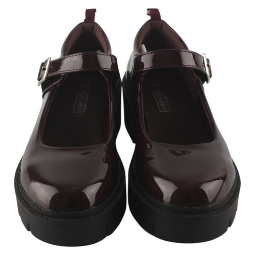 Chunky Mocasin Burgundy