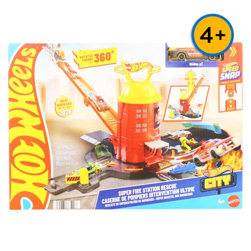 Hot Wheels Super Pista Estacion De Bombe