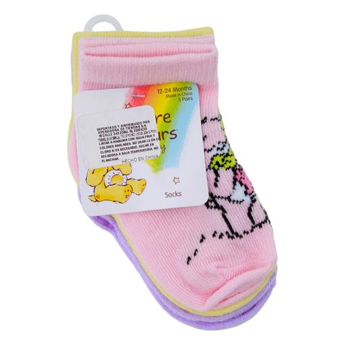 5pack Calcetin Care Bears Beba T12 24m