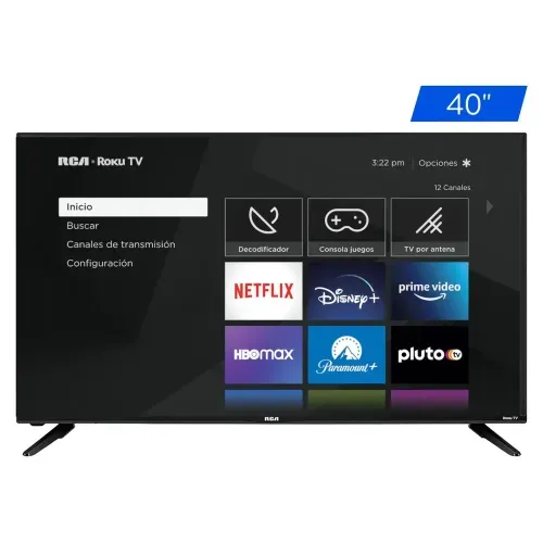 Pantalla RCA Roku Smart LED HD RC40RK - 40 pulgadas
