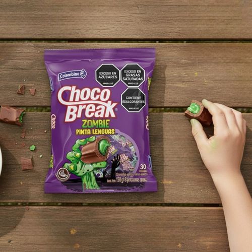 Colombina Chocobreak Zombie Hw 150gr