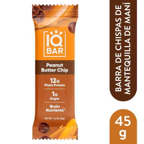 Iq Bar Keto Peanut Butter 45gr