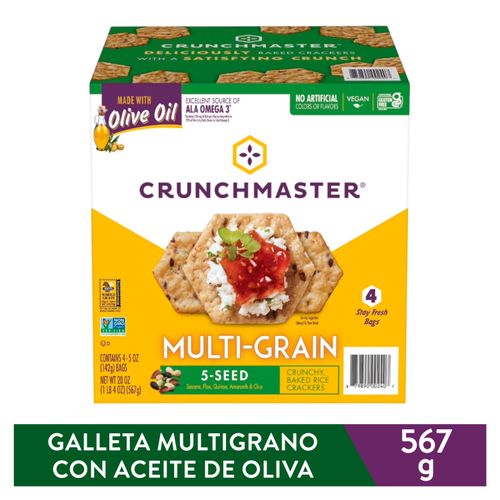Multi Grain Toast Gf Crunchmaster 567gr