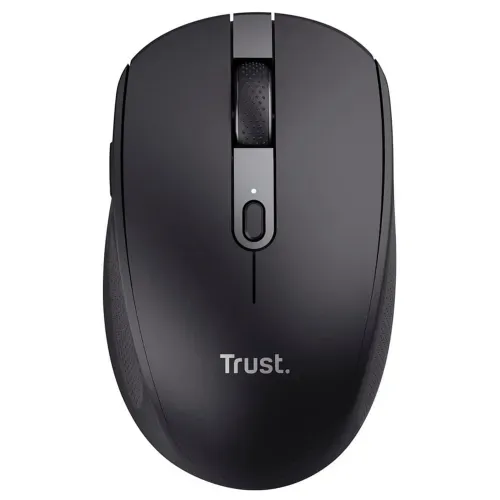 Mouse Inalámbrico Trust Ozaa Multidispositivo Silencioso Negro