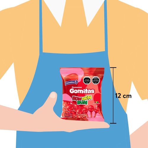 Colombina Gomitas Bonbon Bum 80gr