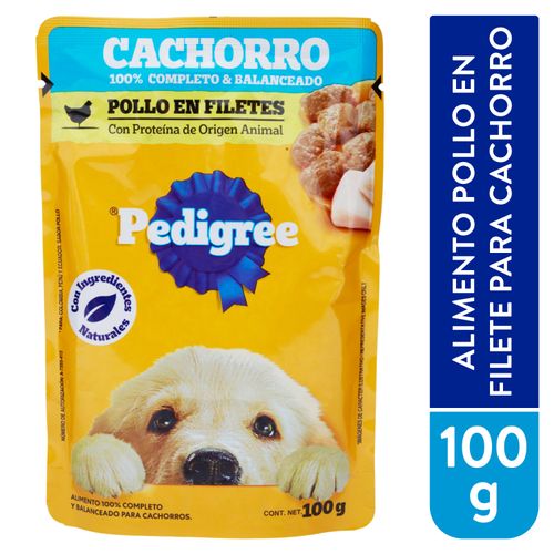 Alimento húmedo Pedigree para cachorro sabor pollo - 100 g