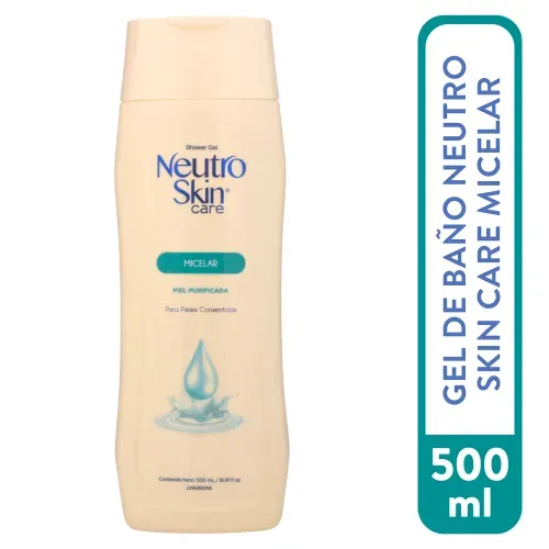 Jabón Neutroskin Shower Gel Care Micelar - 500 ml