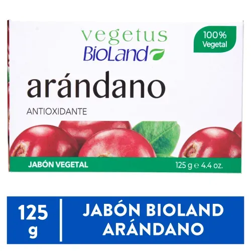 Jabón Bioland de Tocador Arandano - 125 g