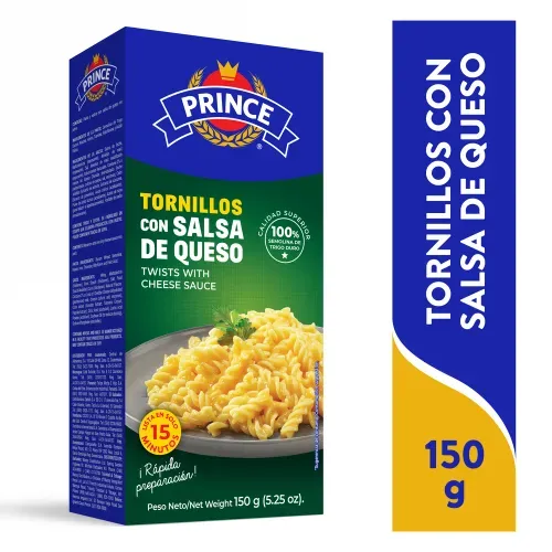 Pasta Prince Tornillo Y Queso - 150 g