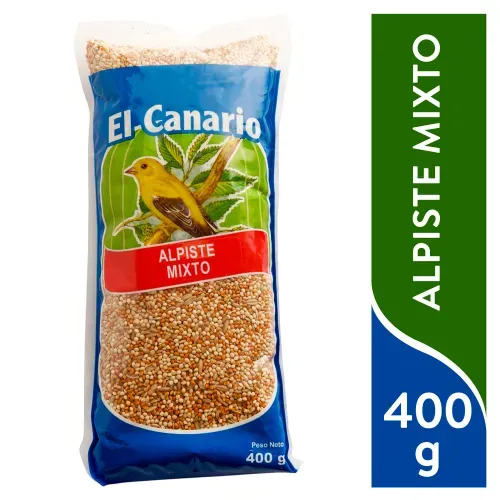 Alpiste El Canario Mixto Pajaro - 400 g