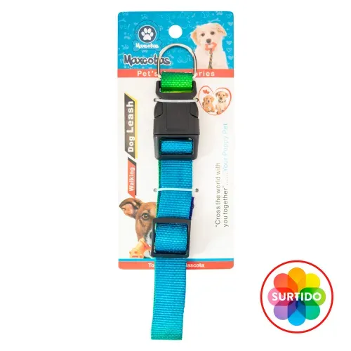 Collar Multicolor Para Masc Maxcotas 1ea