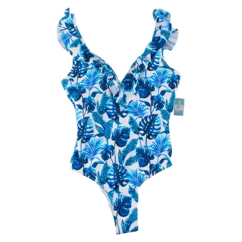 Traje De Bano Familia Hojas