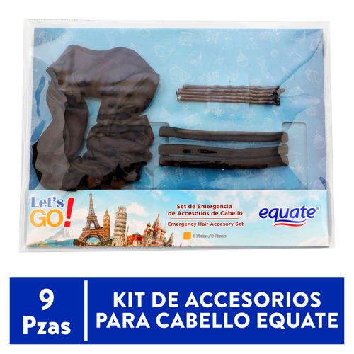 Kit De Emergencia Equate Accesorios para el Cabello