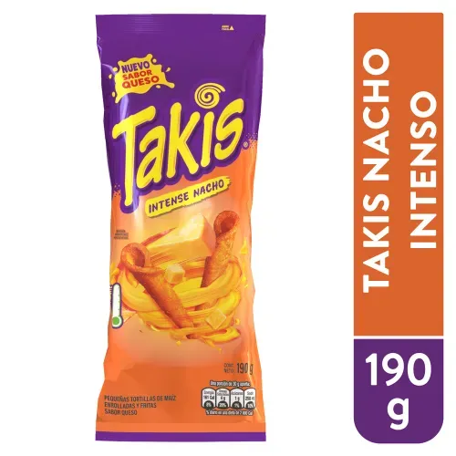Takis Nacho Intenso Barcel - 190 g