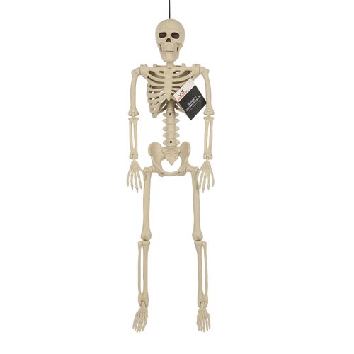 Esqueleto Way To Celebrate decorativo articulado Halloween - 24 pulgadas