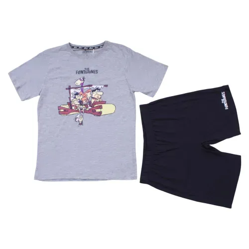 Set Pijama Short m c Picapiedras Cab