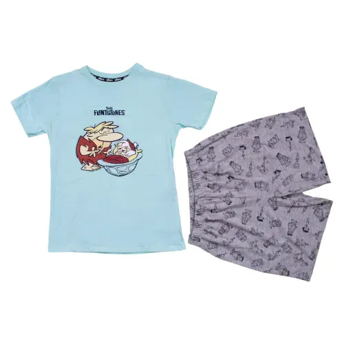 Set Pijama Short m c Picapiedras Nino