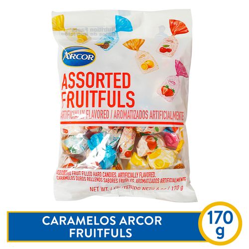 Caramelo Arcor Fruitful 170g