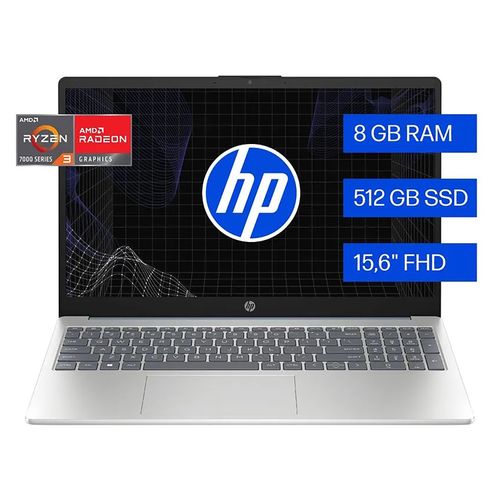Laptop Hp15.6in R3 7320u 8gb 512gb Ssd