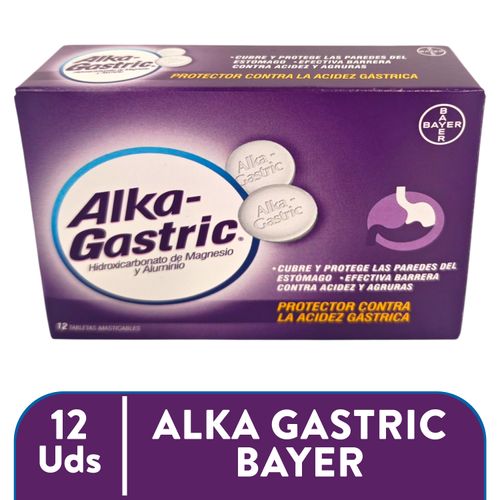 Alka Gastric caja 12 comprimidos - Precio indicado por caja