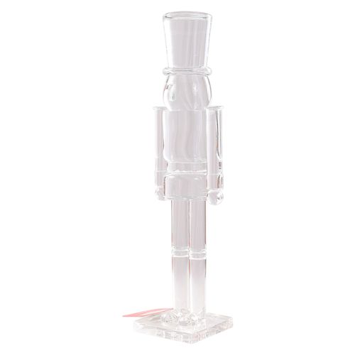 Cascanueces Holiday Time acrílico decorativo para Navidad - 37 cm