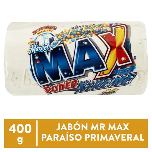 Jabón Mr Max Blanco 2 X Suavizante Plancha Fácil 400 g