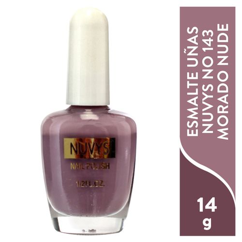 Esmalte Unas Nuvys 143 New Morado Nude