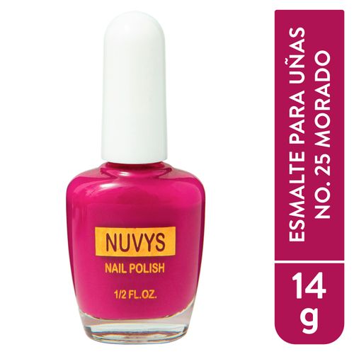 Nuvys Esmalte Para Unas No 25 Morado