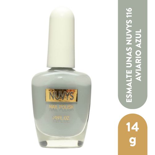 Esmalte Unas Nuvys 116 Aviario Azul