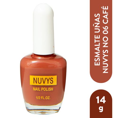 Nuvys Esmalte Para Unas No 06 Café
