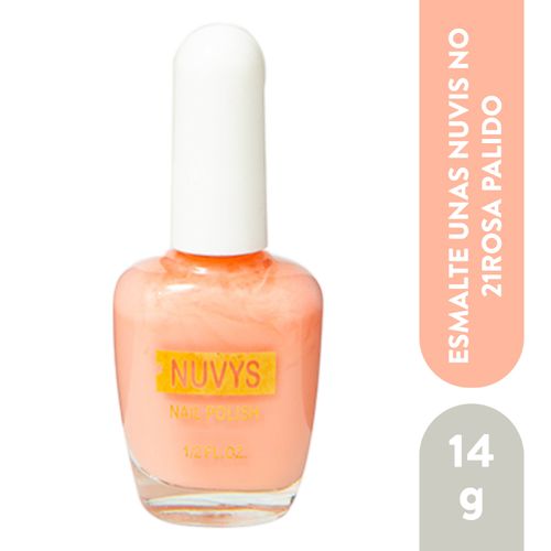 Nuvys Esmalte Para Unas No 21Rosa Palido