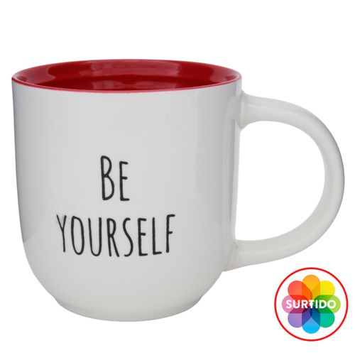 Taza Mainstays de porcelana - 14 oz