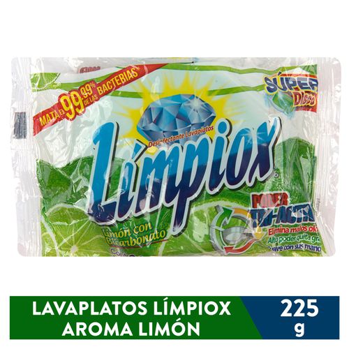 Lavaplatos Limpiox Disco Limon conbicarbonato - 212g