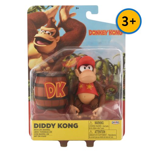 Figura De 4 Diddy Kong