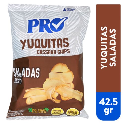 Snacks Pro Yuquita Sal  42.5 Gr