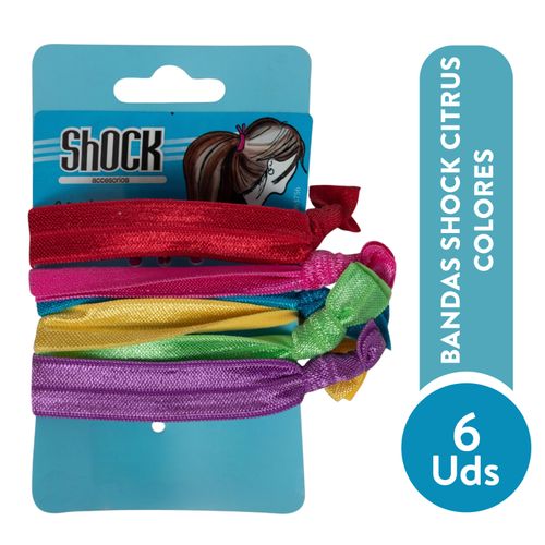 Banda Shock Citrus Colores -6 Unidades