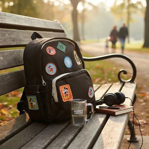 Bolso Tipo Mochila Mickey