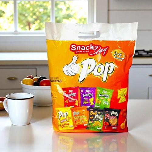 Pack Dia Snack Pop 596g