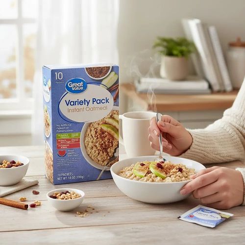 Avena Great Value Instantánea Pack Surtido - 398 g
