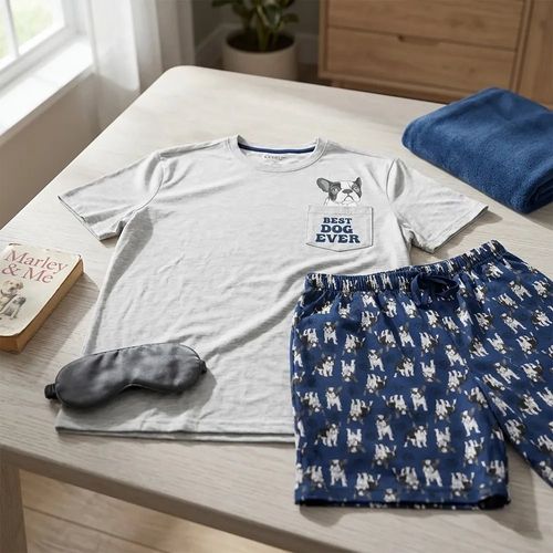 Set Pijama Short Pets Cab Bvld