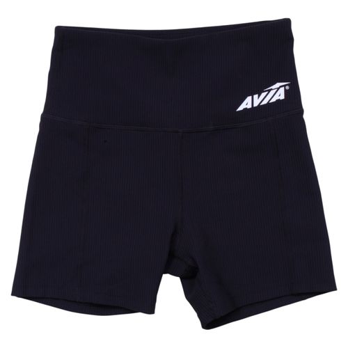 Short Deportivo Negro Avia Dama