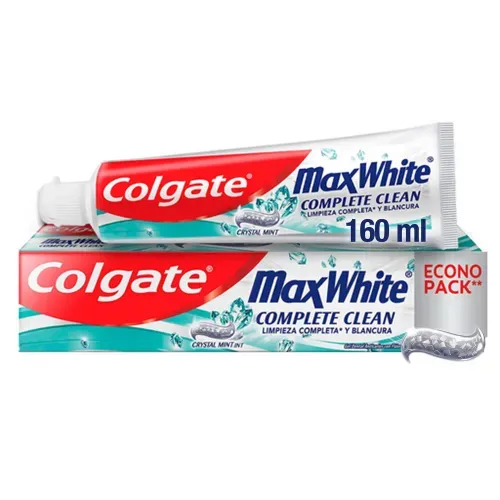 Pasta Dental Colgate Max White Complete Clean - 160 ml