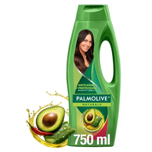 Shampoo Palmolive Naturals Anti-Caída Protección Aguacate y Sábila - 750 ml