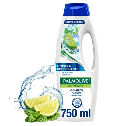 Shampoo Palmolive Naturals Control Caspa Extractos Citricos - 750 ml