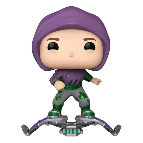 Figura Pop Marvel Spiderman Nwh S3  Green Goblin Cabeza Oscilante