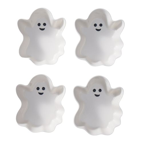 Bowls Way to celebrate con forma de fantasma Halloween - 4 Uds