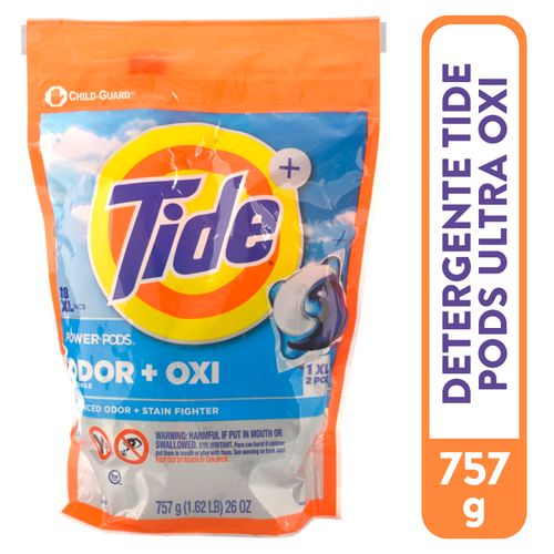 Tide Lq Pods Ultra Oxi 826gr